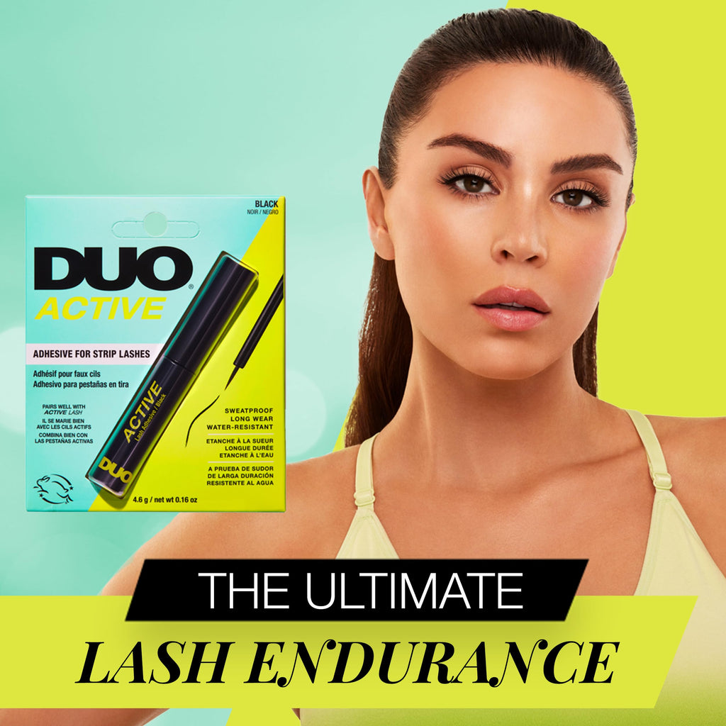 DUO Active Black Eyelash Glue – Waterproof & Long-Lasting 2-Pack (0.16 oz each)