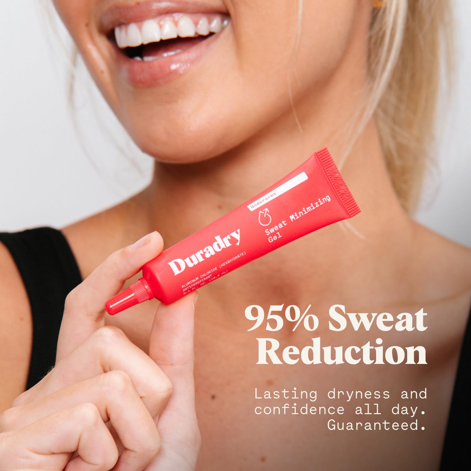 Duradry Sweat Minimizing Gel – Prescription-Strength Antiperspirant for Excessive Underarm Sweat (0.4 Fl Oz)