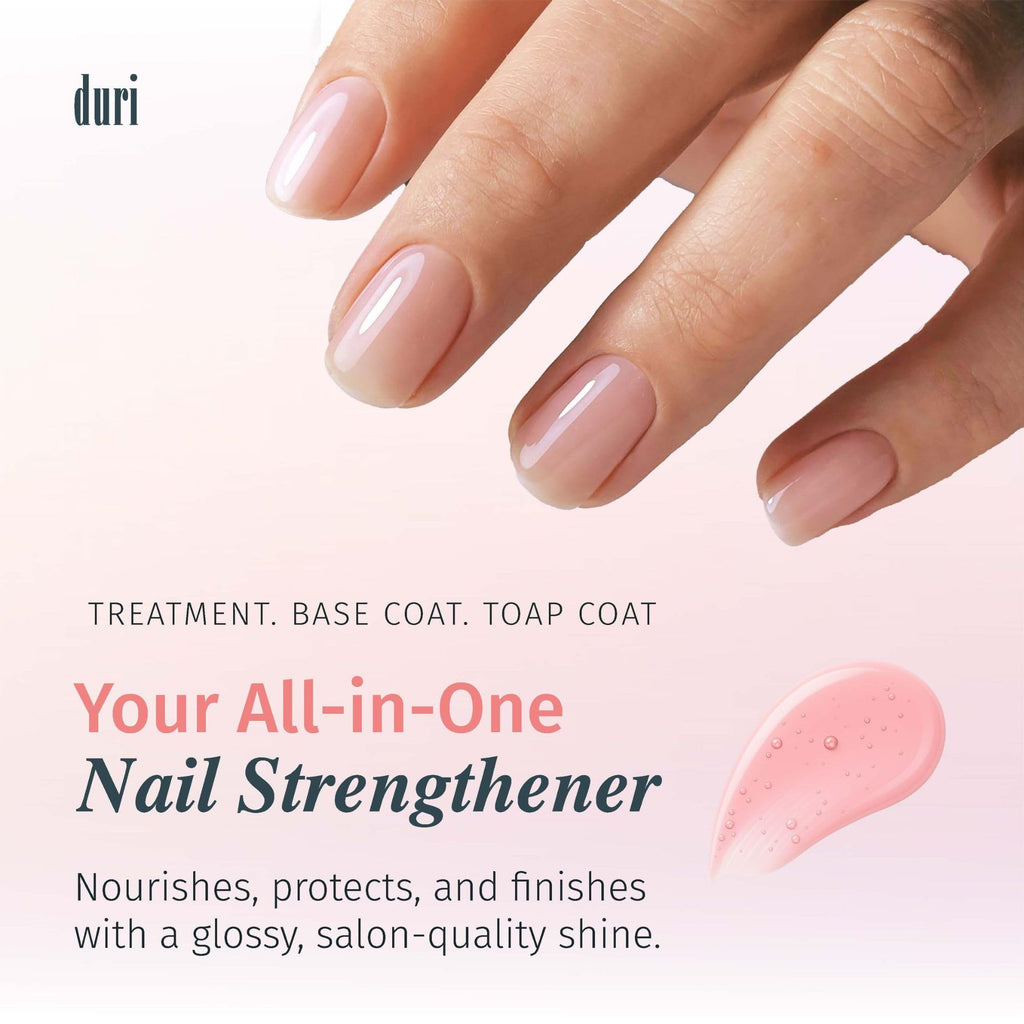 Duri Rejuvacote 1 Nail Growth System – Maximum Strength Nail Strengthener for Damaged Nails (0.45 fl oz)
