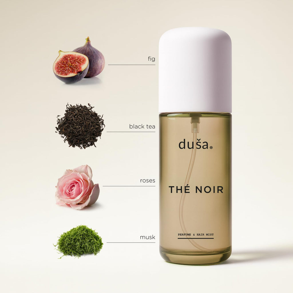 DUSA Thé Noir Hair Perfume & Body Mist for Women – Long-Lasting 100 ml