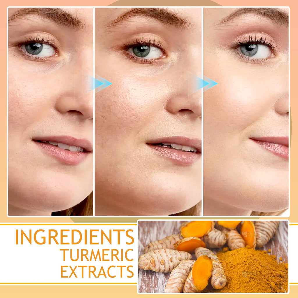 DWDiWen Turmeric Skin Care Set – 9-Piece Travel Facial Kit