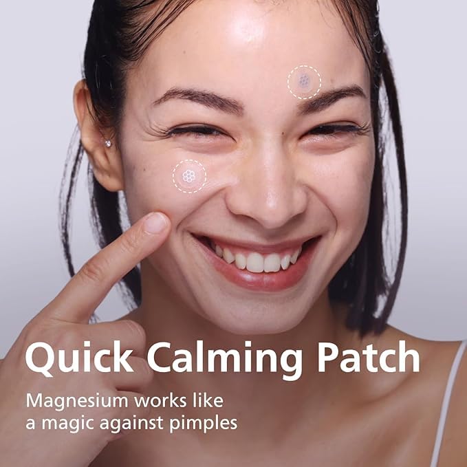 EasyDerm Quick Calming Magnesium Patches – 40 Patches (4 Pack) with Tea Tree & Cica | DWEasyDerm