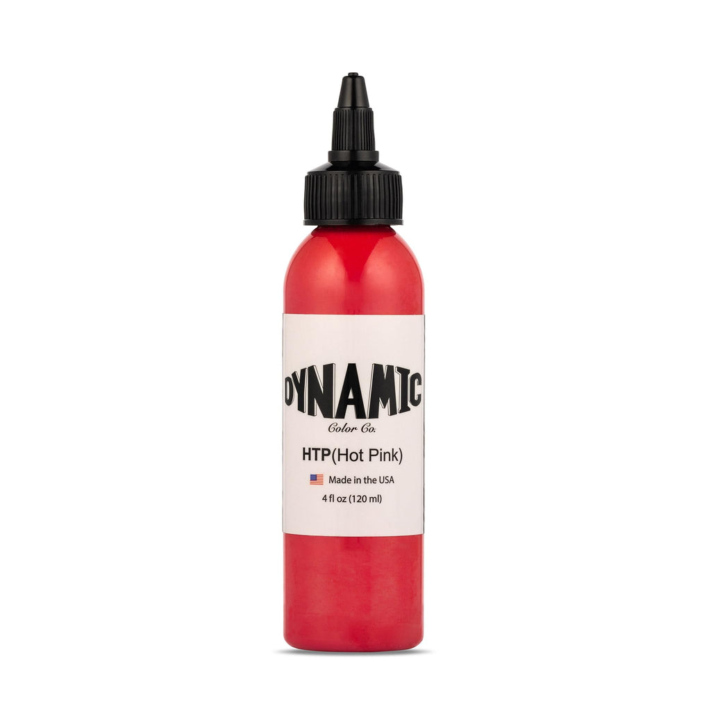 Dynamic Color Co Hot Pink Tattoo Ink (4oz) – Sterilized, Vegan & USA-Made Since 1990