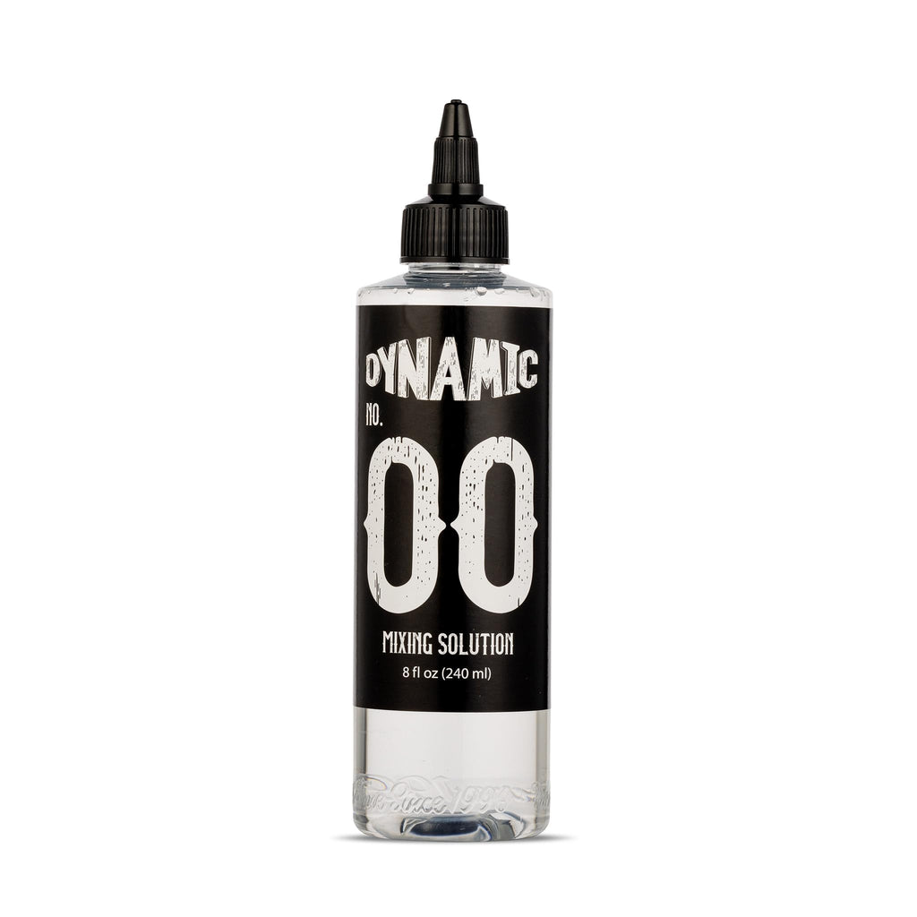Dynamic Color Co No. 00 Tattoo Ink Mixing Solution – Premium Shading, Hospital-Grade Water, Witch Hazel | Made in USA