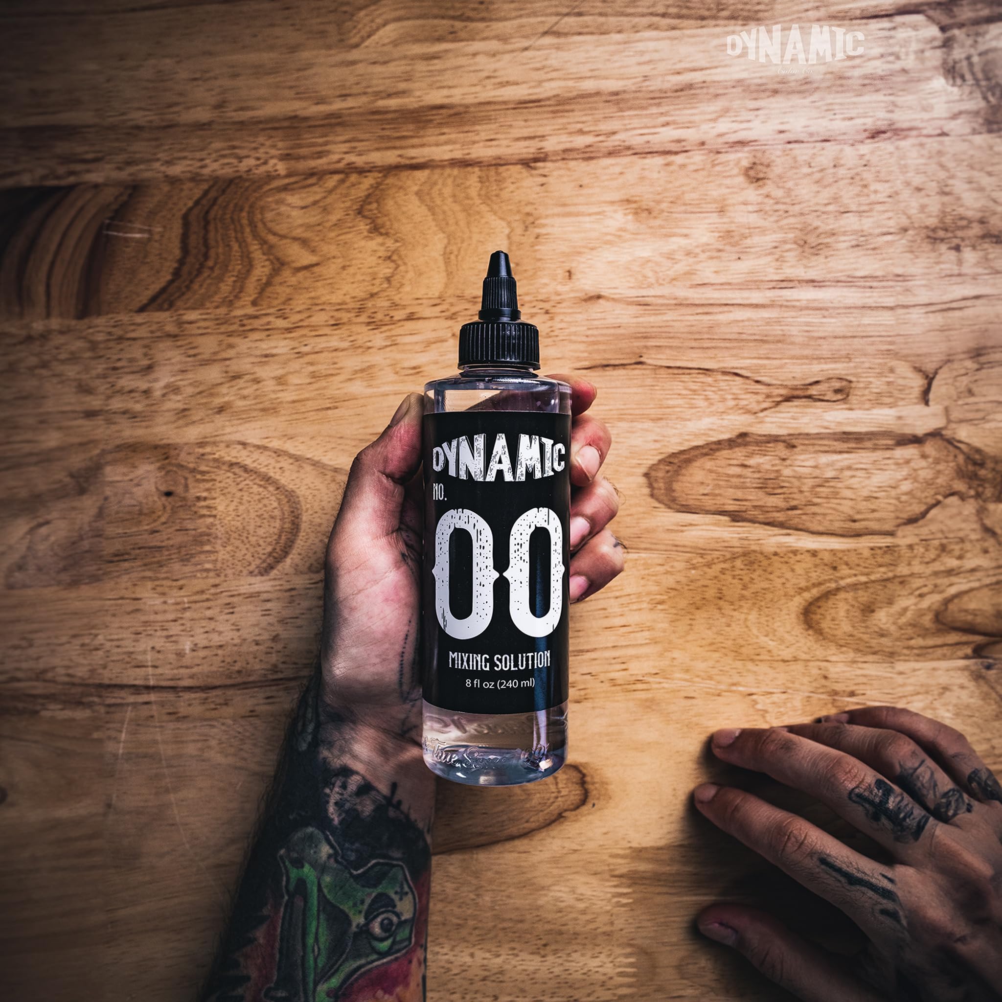 Dynamic Color Co No. 00 Tattoo Ink Mixing Solution – Premium Shading, Hospital-Grade Water, Witch Hazel | Made in USA
