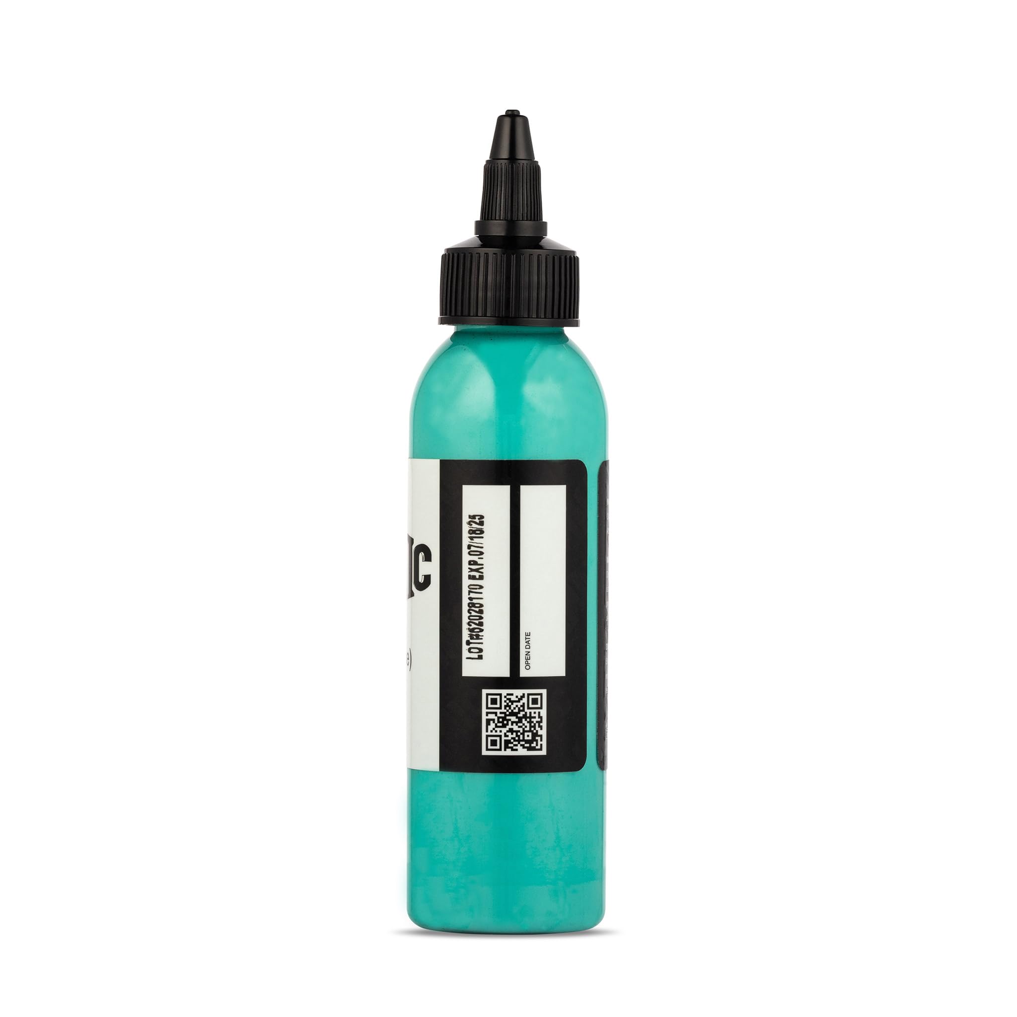 Dynamic Color Co Turquoise Tattoo Ink — 1 oz Bottle, Long-Lasting, Vivid Color, Sterilized, Made in USA