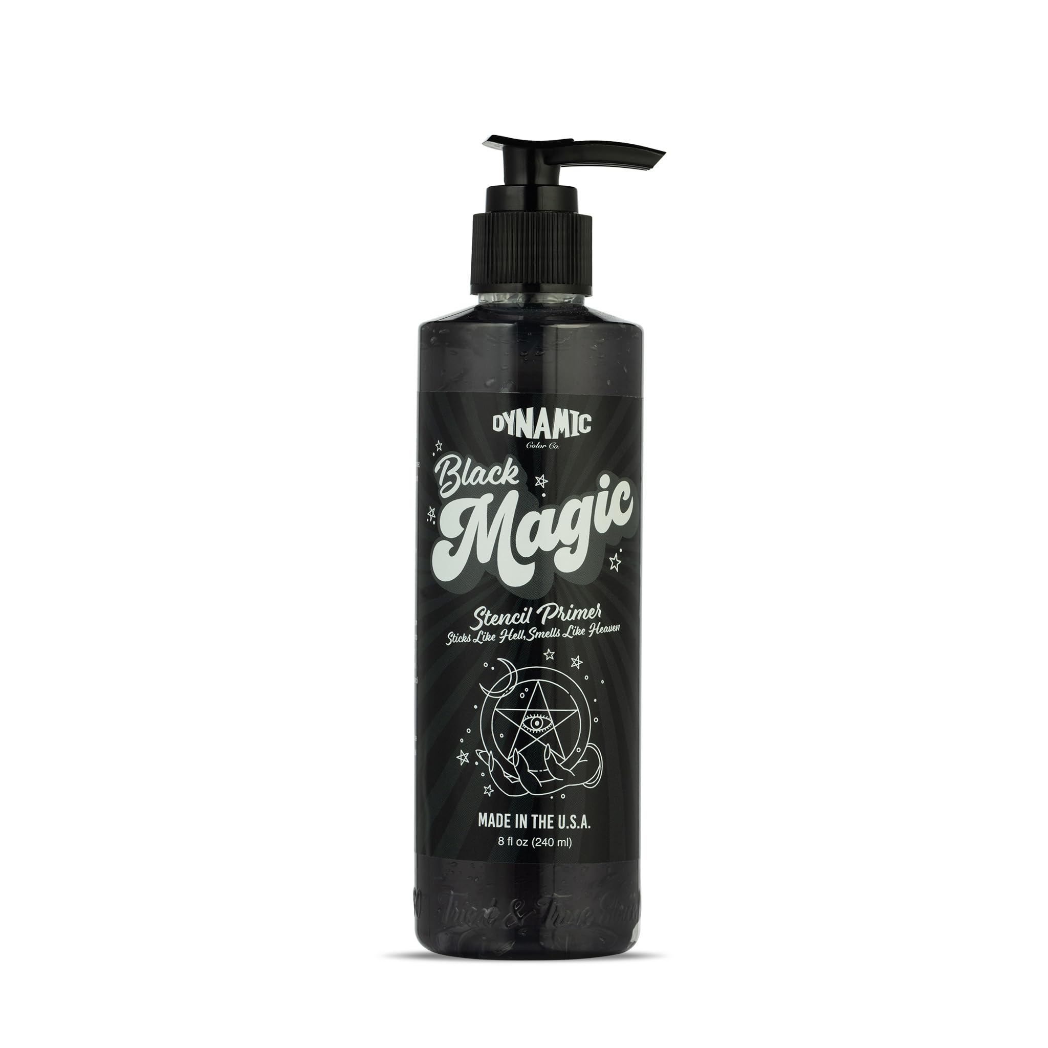 Dynamic Color Co Black Magic Stencil Primer Gel – 8 oz, USA Made