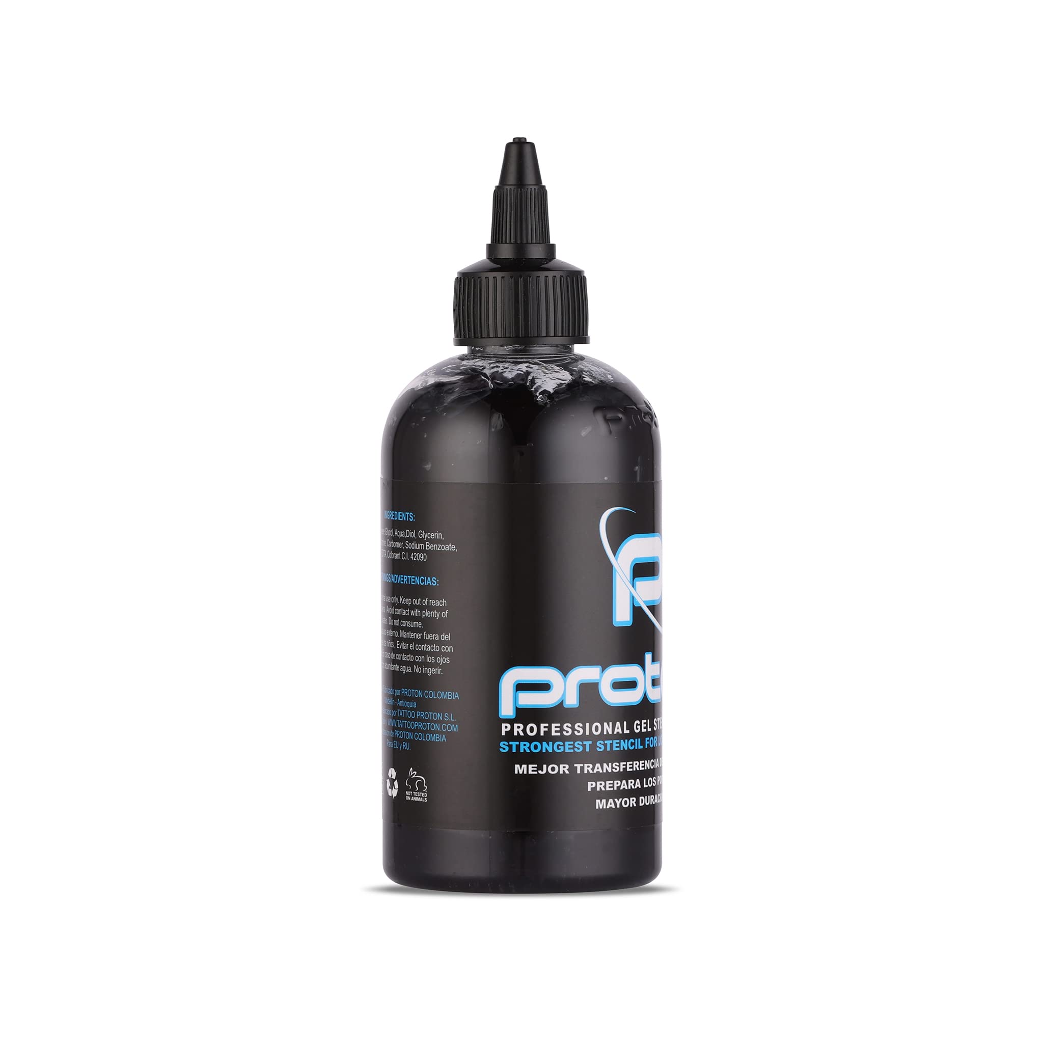 Dynamic Color Co Proton Tattoo Stencil Primer Gel - Black, 8oz
