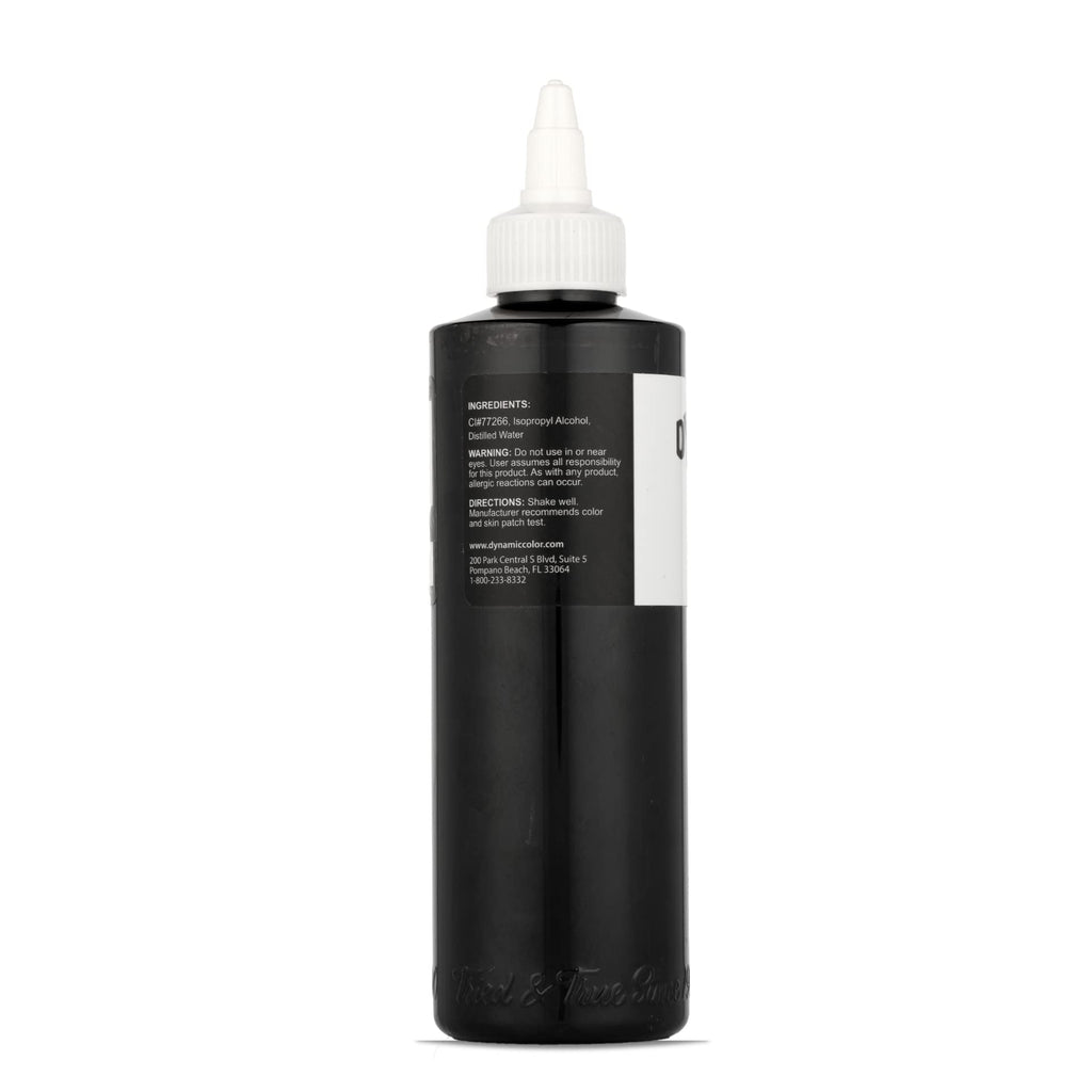 Dynamic Color Co Black Ink 8oz Bottle – Pre-Dispersed Tattoo Ink