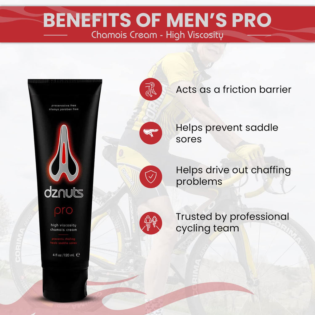 dznuts Pro Chamois Cream, Bliss Chamois Cream & Bald Shaving Cream – Saddle Sores & Razor Burn