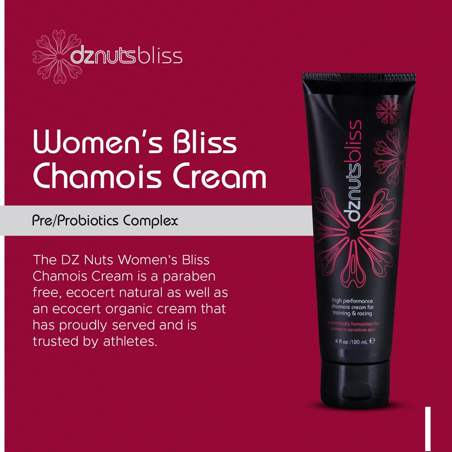 dznuts Pro Chamois Cream, Bliss Chamois Cream & Bald Shaving Cream – Saddle Sores & Razor Burn