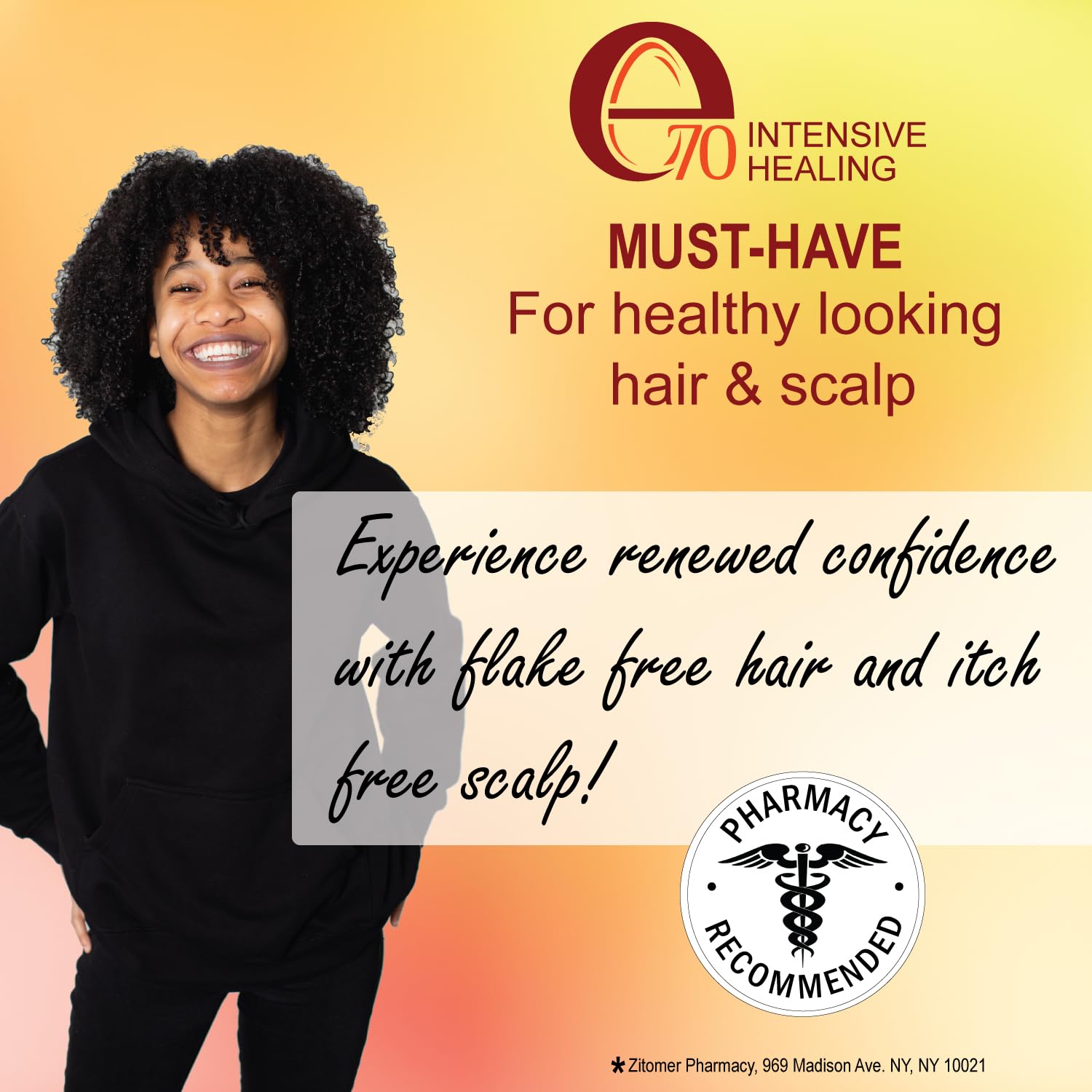 e70 Folliculitis Treatment Conditioner - 3% BHA, Tea Tree & Chamomile, 8 fl oz
