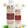 e70 Folliculitis Treatment Shampoo & Serum – 3% BHA, Tea Tree & Chamomile, 8 fl oz