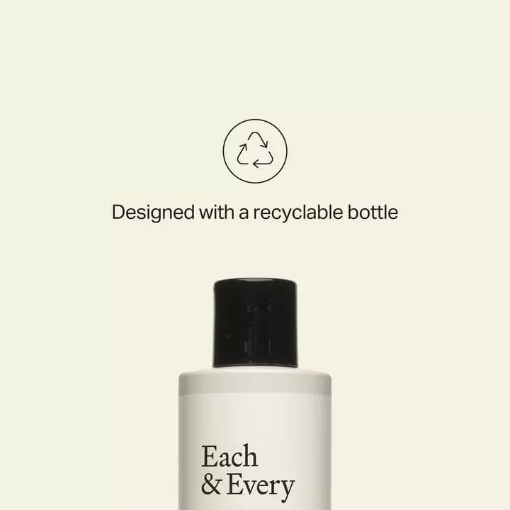 Each & Every Sensitive Skin Body Wash – Rose & Vanilla | Moisturizing, All-Natural, Recyclable Packaging