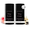 Each & Every Aluminum Free Deodorant for Women & Men, Rose & Vanilla - EWG Verified, 2.5oz, 2 Pack