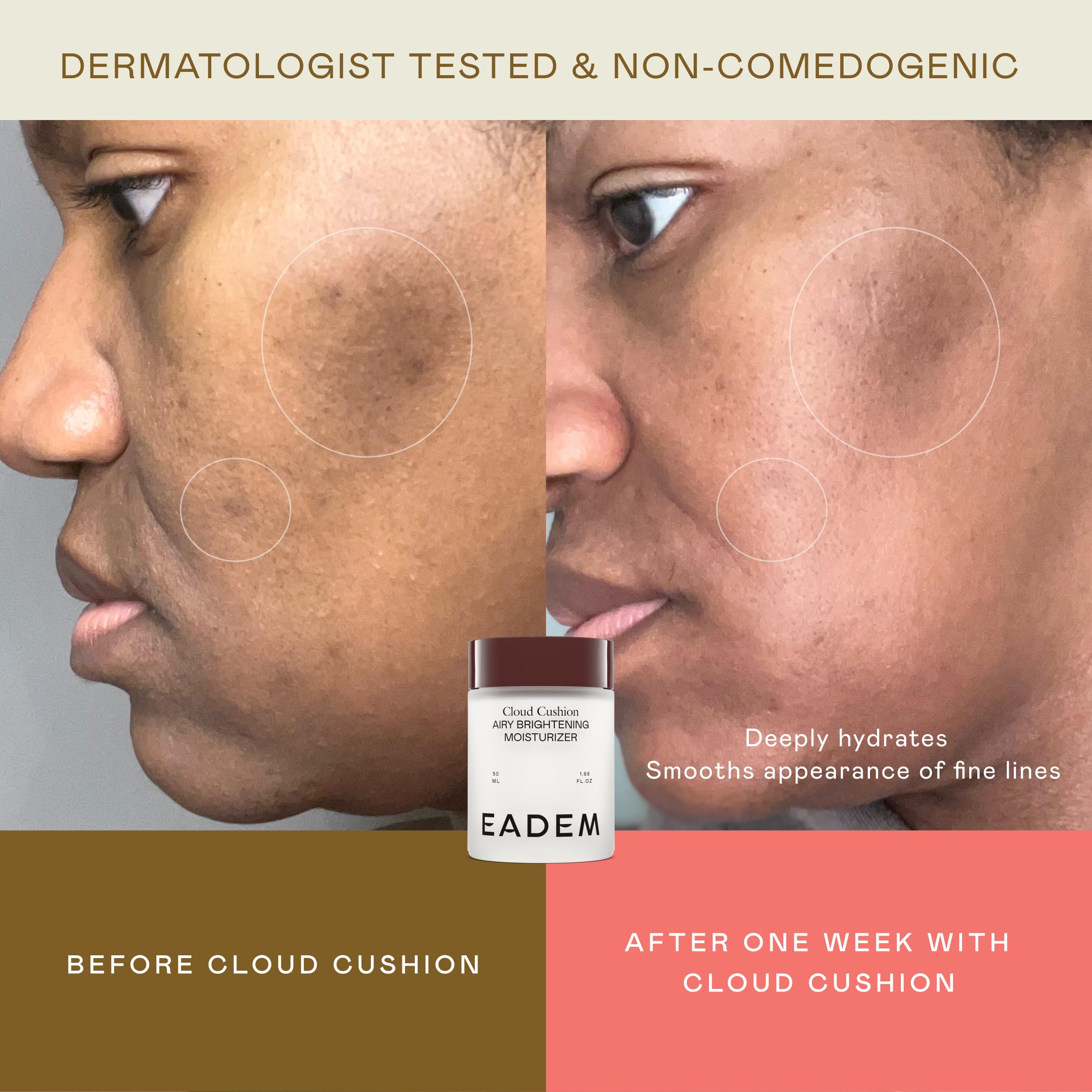 EADEM Cloud Cushion Plush Moisturizer with Ceramides & Peptides