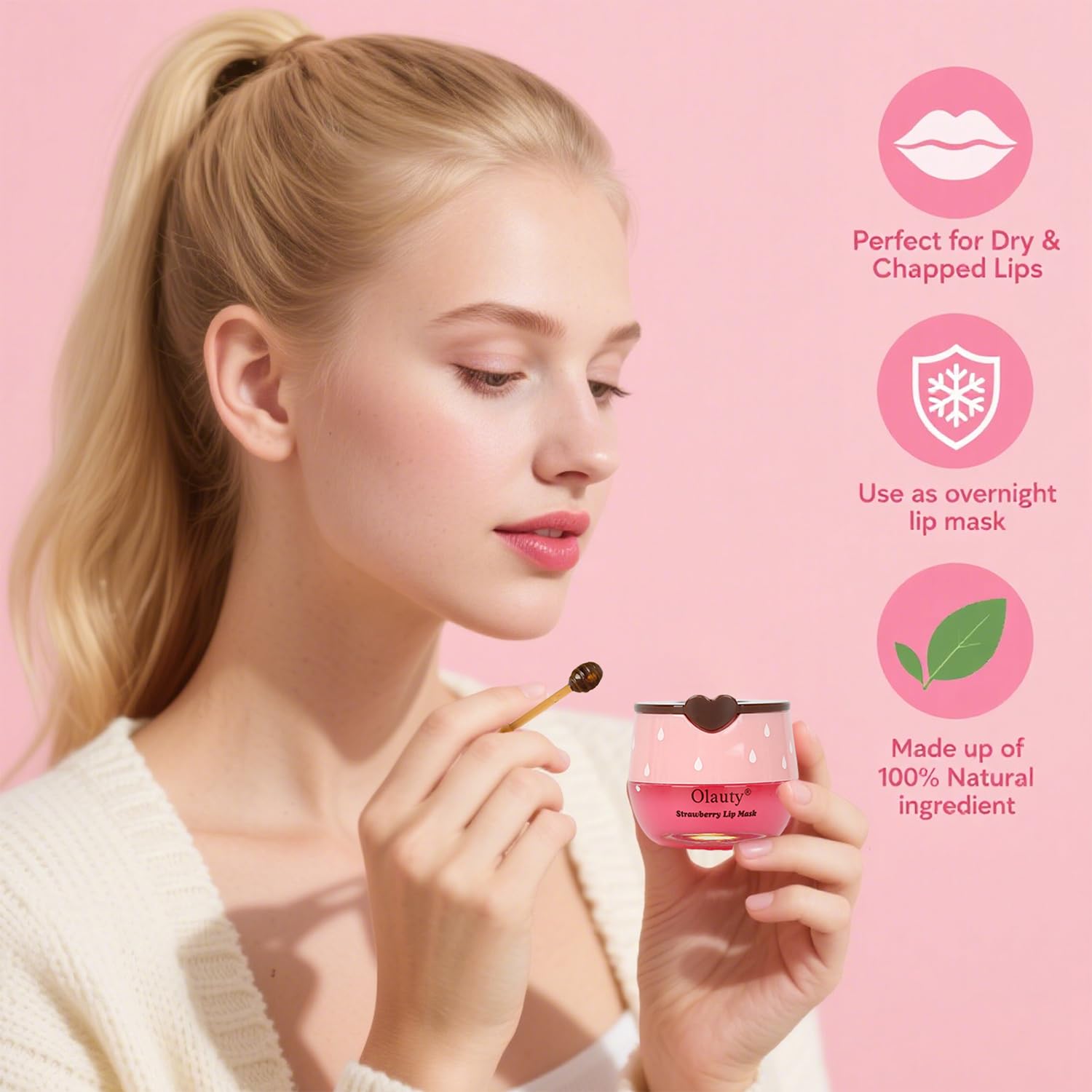 Eakroo 10-Piece Bee Lip Balm Honey Pot Set — Hydration & Shine