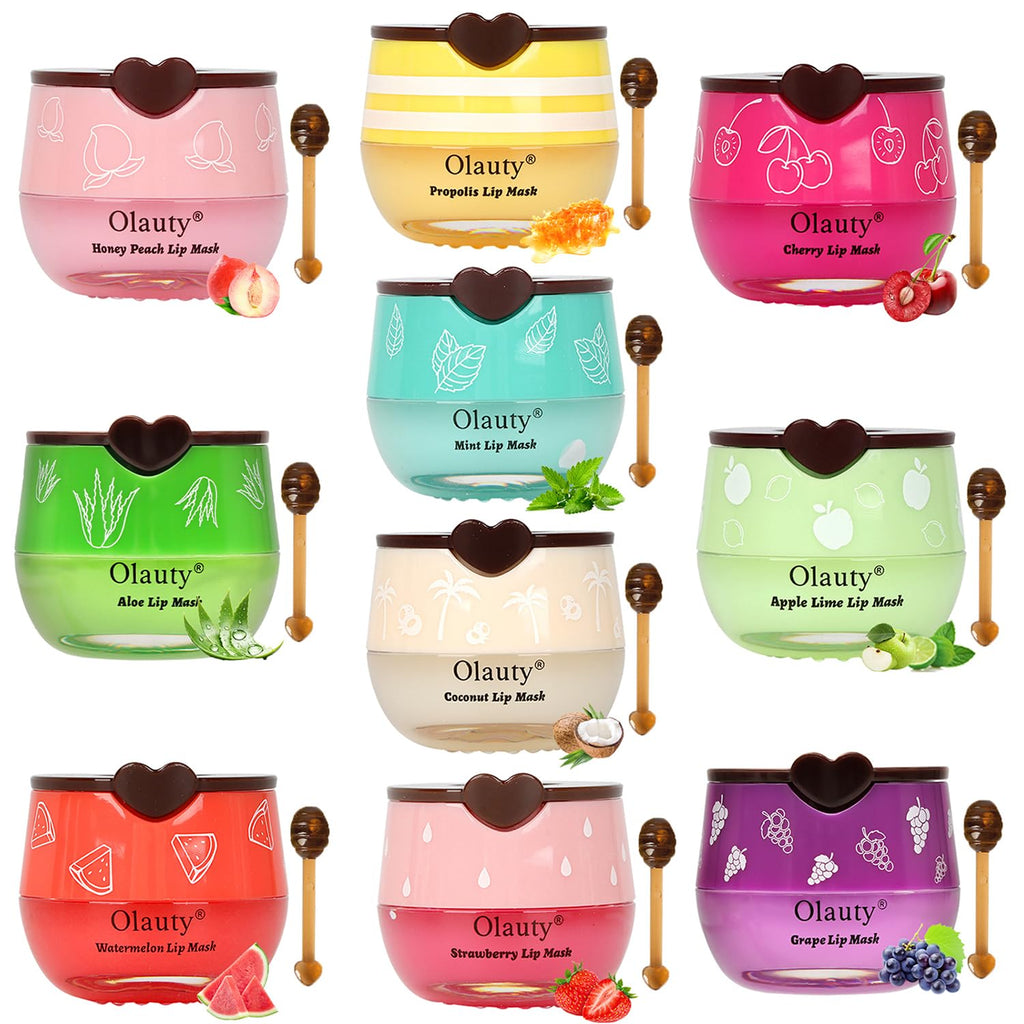 Eakroo 10-Piece Bee Lip Balm Honey Pot Set — Hydration & Shine