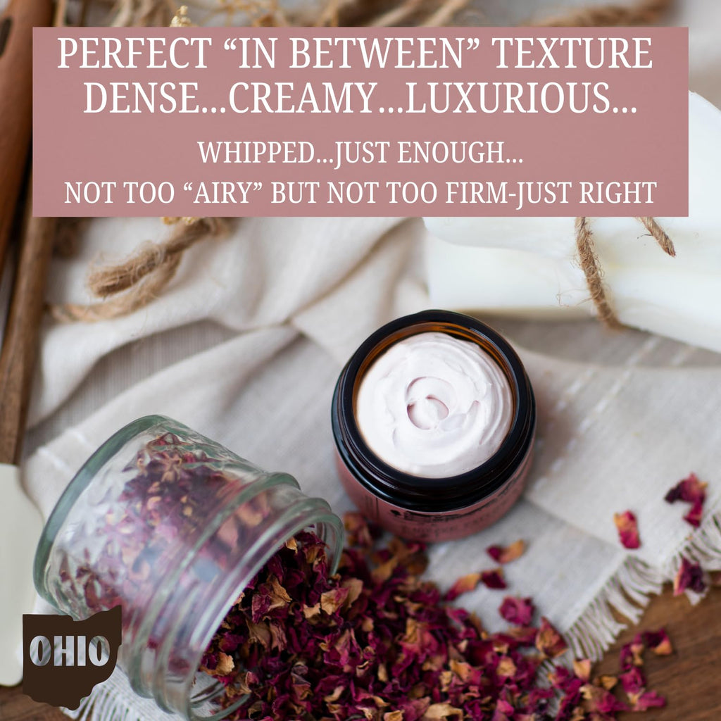EAP ACRES Rose-Infused Whipped Tallow Balm – Grass-Fed Tallow, Manuka Honey & Jojoba Oil