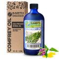 Earth Elements Organics Comfrey Oil – Organic Herbal Skincare, Sunflower Oil, 4 fl oz