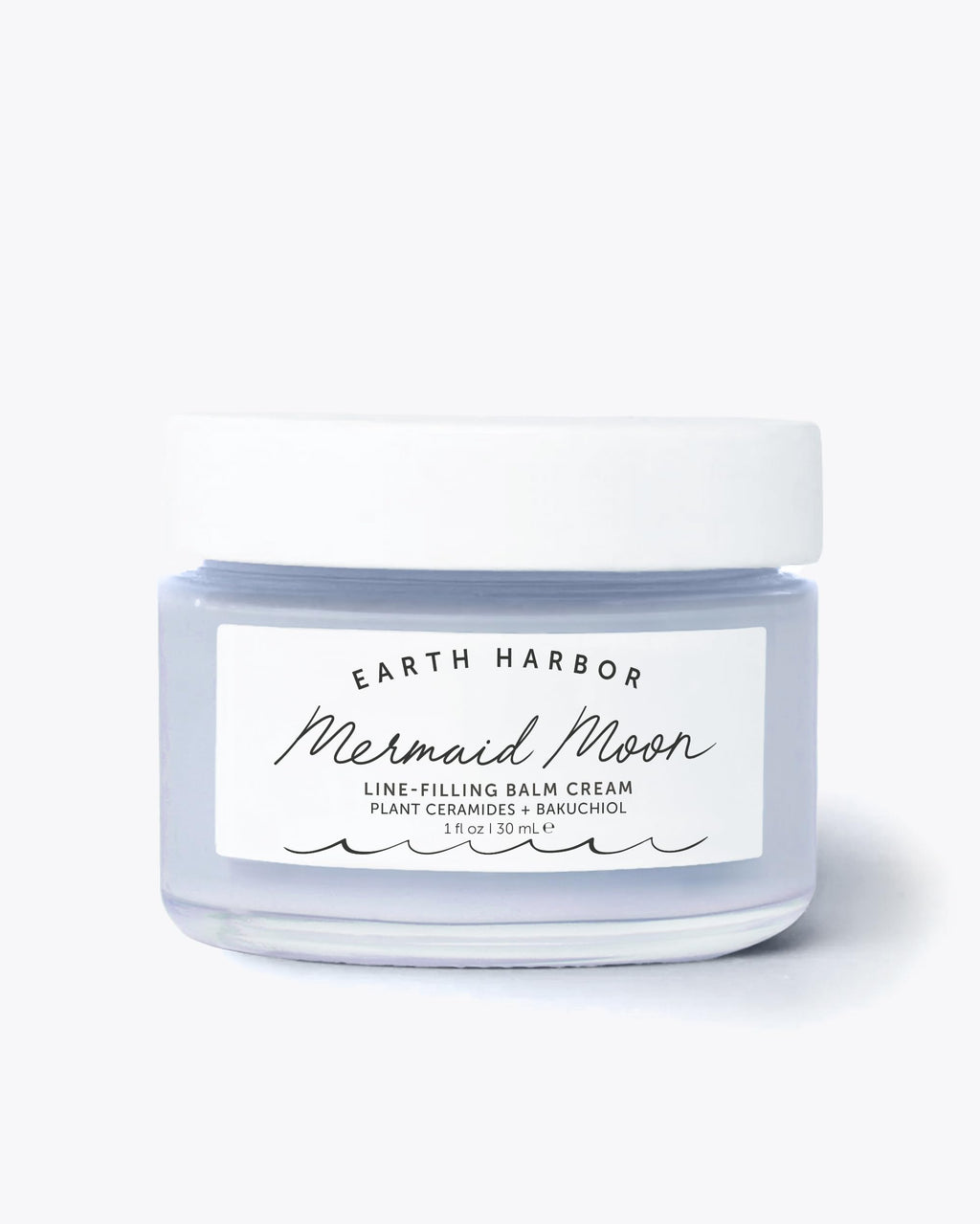 Earth Harbor Mermaid Moon Line-Filling Balm Cream — Vegan Night Treatment for Hydration & Wrinkle Care