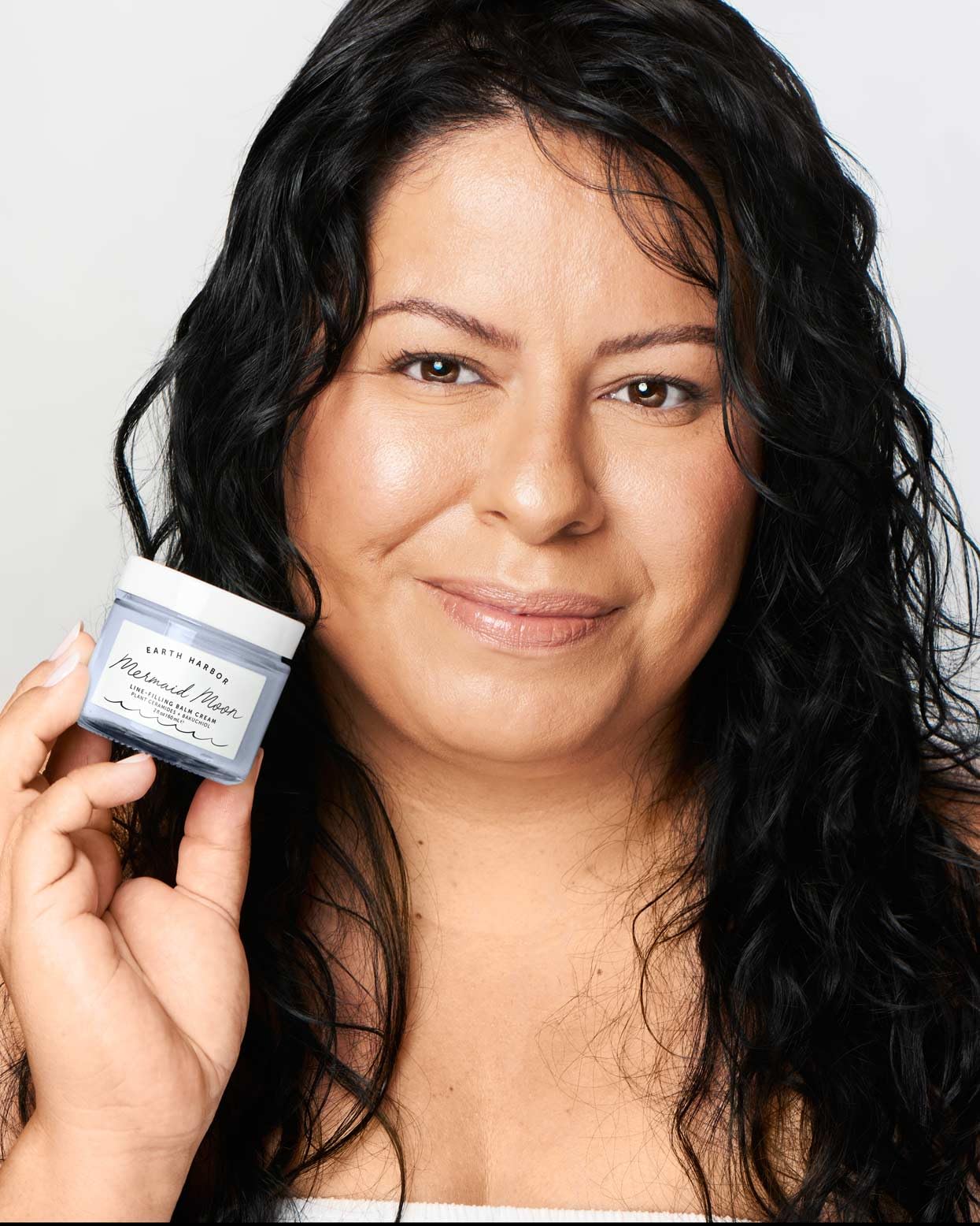 Earth Harbor Mermaid Moon Line-Filling Balm Cream — Vegan Night Treatment for Hydration & Wrinkle Care