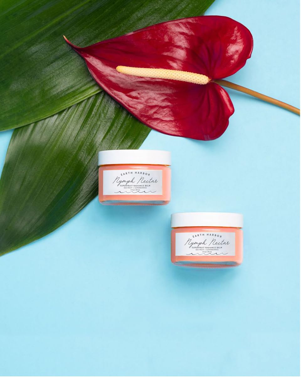 Earth Harbor NYMPH NECTAR Balm – Deep Moisturizer & Overnight Radiance (1 oz)