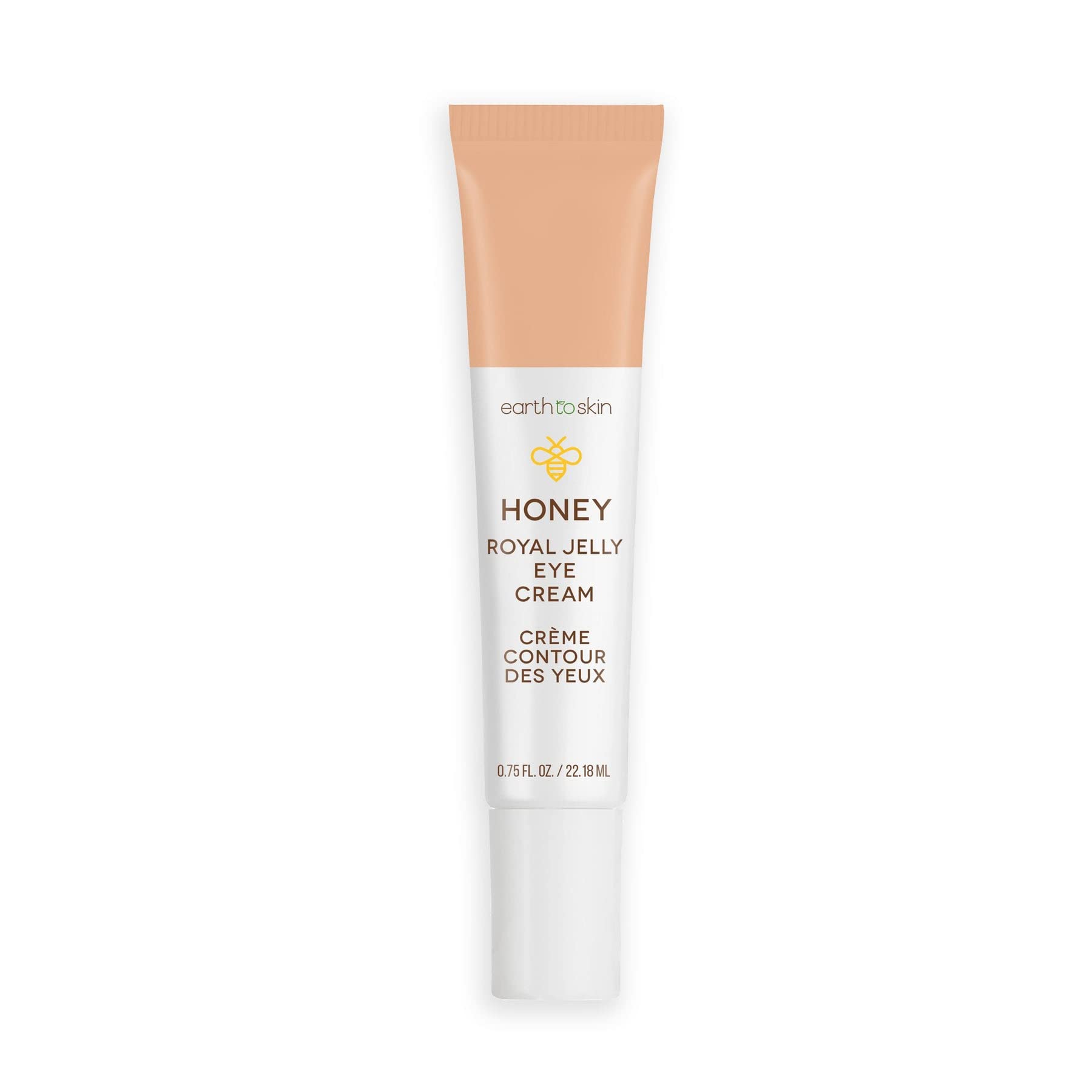 Earth To Skin Honey Royal Jelly Eye Cream – Calming Hydration for Under-Eye, 0.75 fl oz
