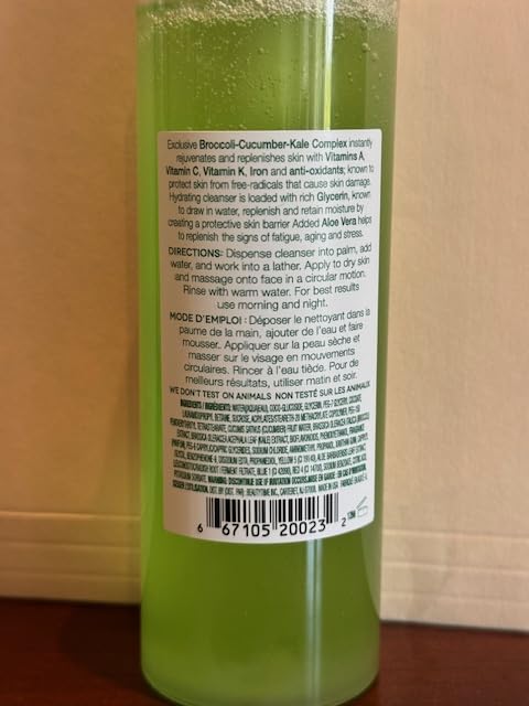 Earth To Skin Super Greens Nourishing Face Cleanser – Vitamin-Enriched Daily Wash for All Skin Types (Pack of 2)