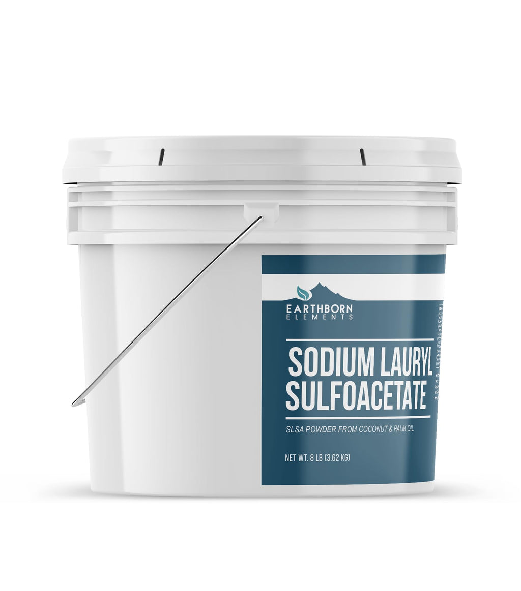 Earthborn Elements SLSA Bath Bomb Additive (2 Gallon) – Gentle Foam, Pure & Undiluted