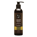 Earthly Body Hemp Seed Bath & Shower Gel – Nag Champa, 8 oz | Nourishing, Non-Greasy, Vegan