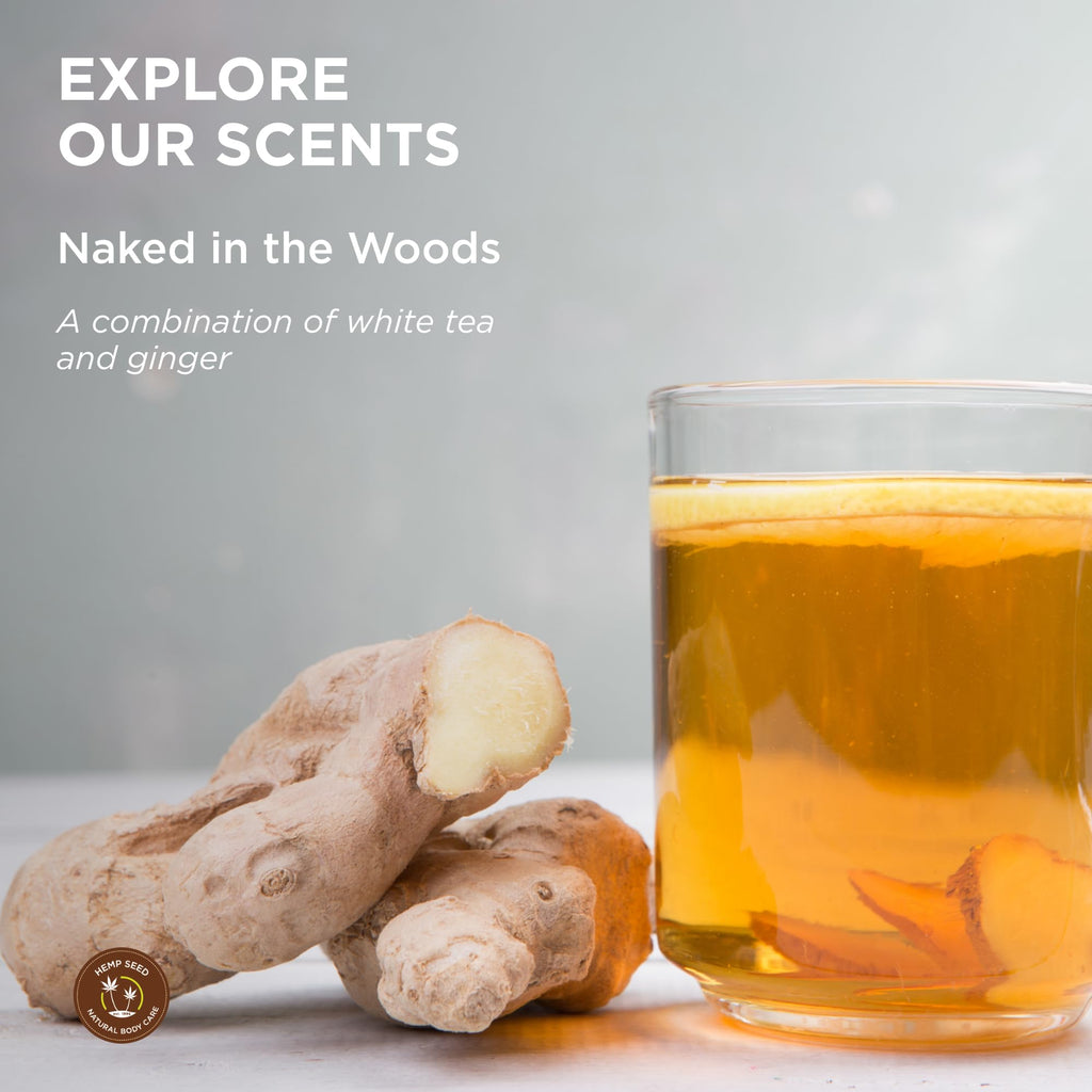 Earthly Body Hemp Seed Shampoo & Conditioner Bundle – Naked in the Woods (8 oz each)