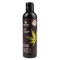 Earthly Body Hemp Seed Massage Oil - Nag Champa Scent, 8 oz | Vegan & Cruelty-Free
