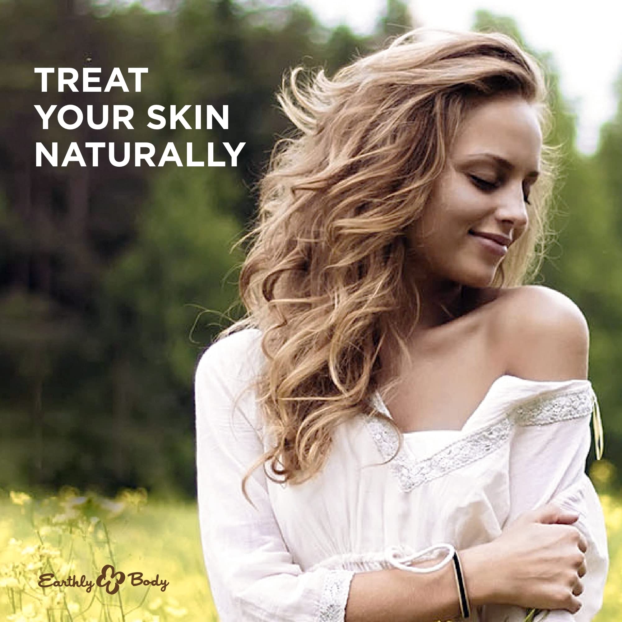 Earthly Body WaterSlide — 8 oz Water-Based Personal Moisturizer | 100% Natural, Vegan & Cruelty-Free