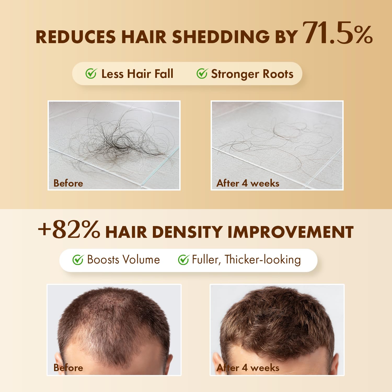 EarthShine Hair Growth Serum – Rosemary, Peptides & Caffeine