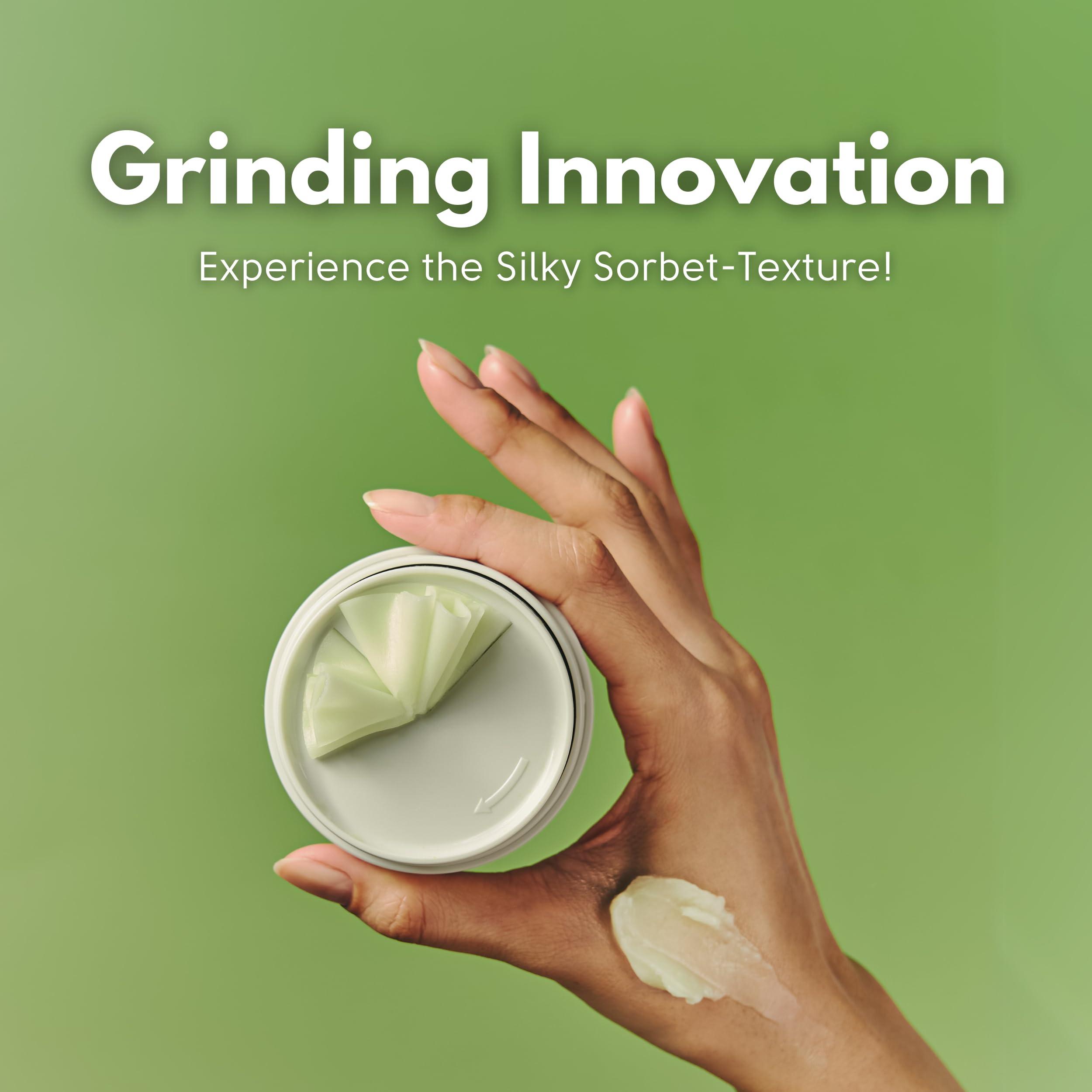 EARTHWARD Pore Perfect Grinding Cleansing Balm – Gentle Eye Makeup Remover for Waterproof Makeup, Pore Cleansing & Oil Control