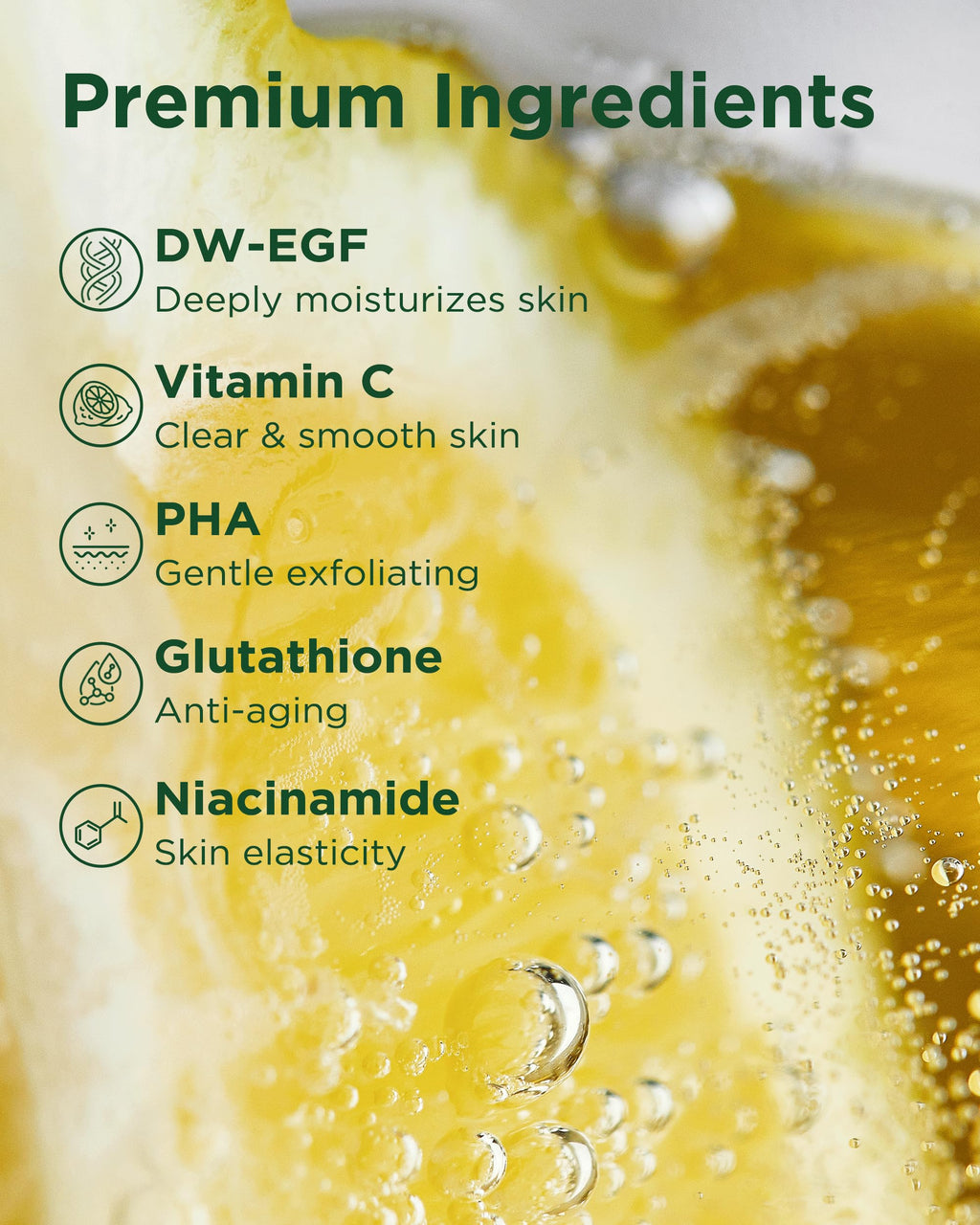 EASYDEW DW-EGF Peptide M Toner – Hypoallergenic Hydrating Exfoliating Toner with Glutathione, Vitamin C & PHA