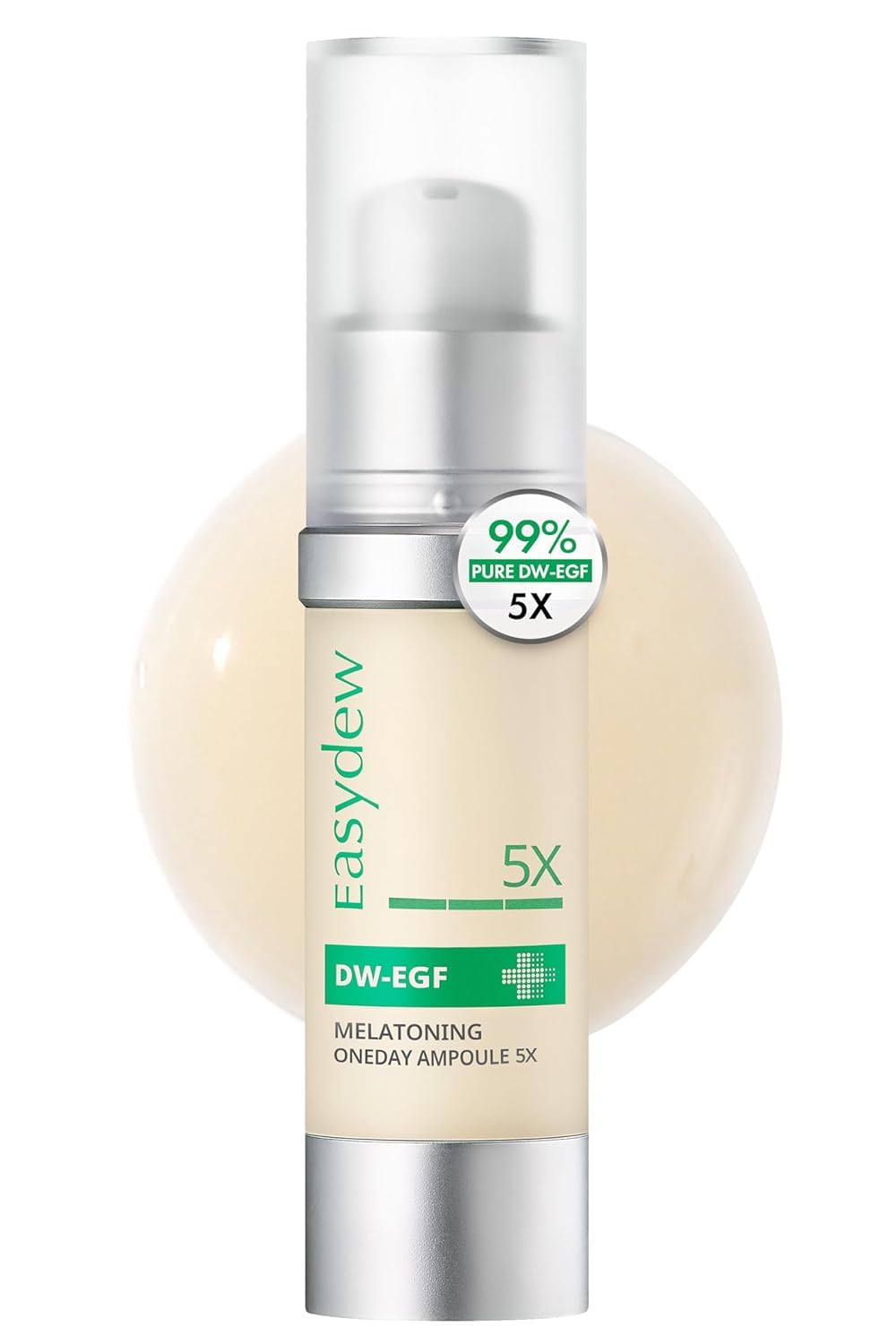 Easydew DW-EGF Melatoning Ampoule 5X – Hydrating Serum with Niacinamide & Glutathione
