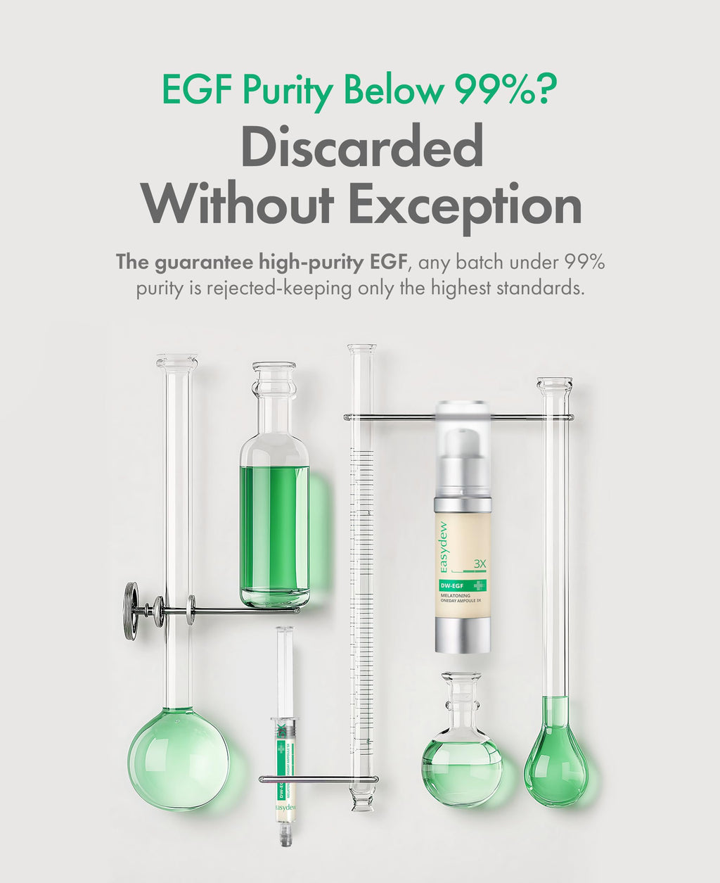 Easydew DW-EGF Melatoning Ampoule 5X – Hydrating Serum with Niacinamide & Glutathione