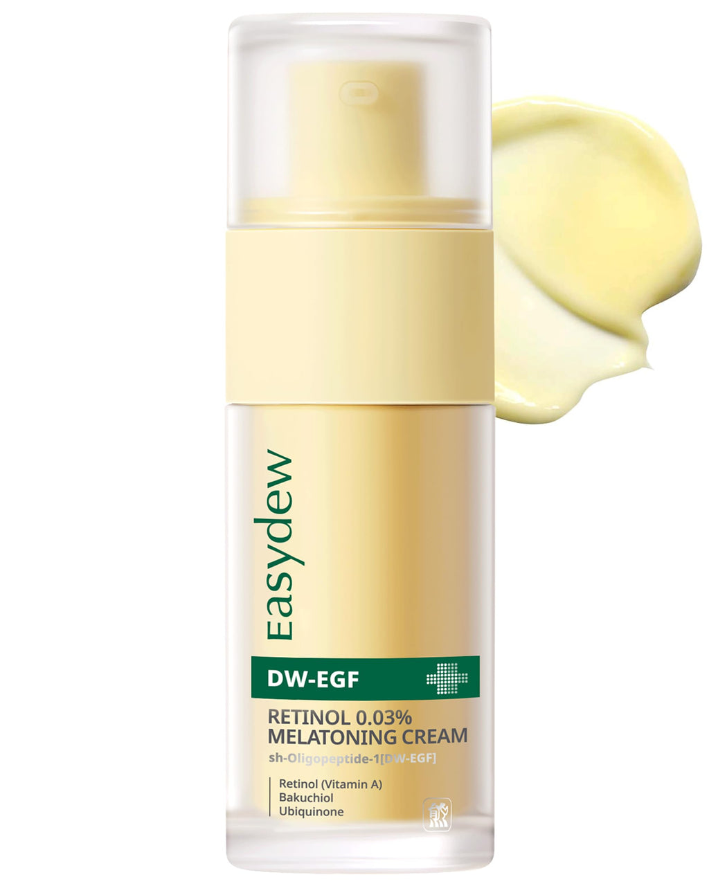 EASYDEW DW-EGF Retinol 0.03% Cream – Beginner Night Cream for Hypoallergenic Skin