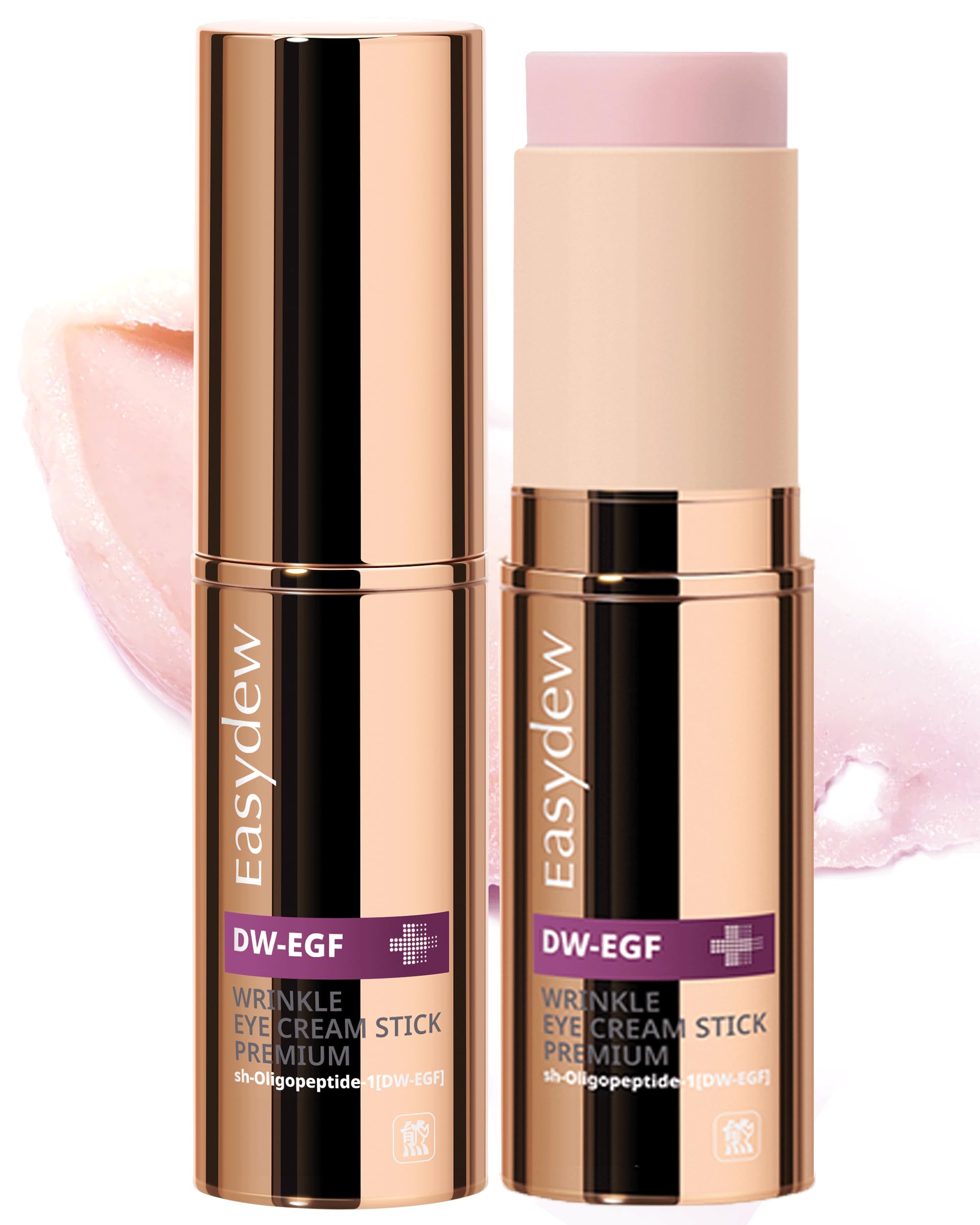 EASYDEW EGF Plumping Peptides Eye Stick Balm – On-the-Go Hydration, Clean K-Beauty, 8g