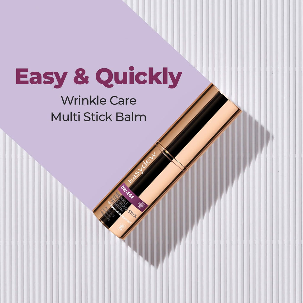 EASYDEW EGF Plumping Peptides Eye Stick Balm – On-the-Go Hydration, Clean K-Beauty, 8g