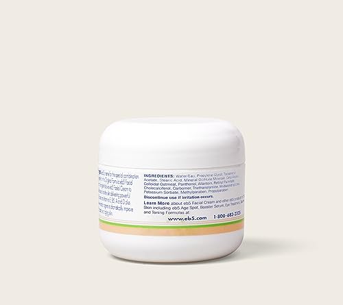 eb5 Anti-Aging Face & Neck Cream — Synergex Formula (2 oz) | Vitamins E, A, B5