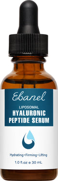 Ebanel Hyaluronic Acid Serum with Peptides & Niacinamide – Hydrating Facial Serum for Women | Plump, Firm & Smooth Skin