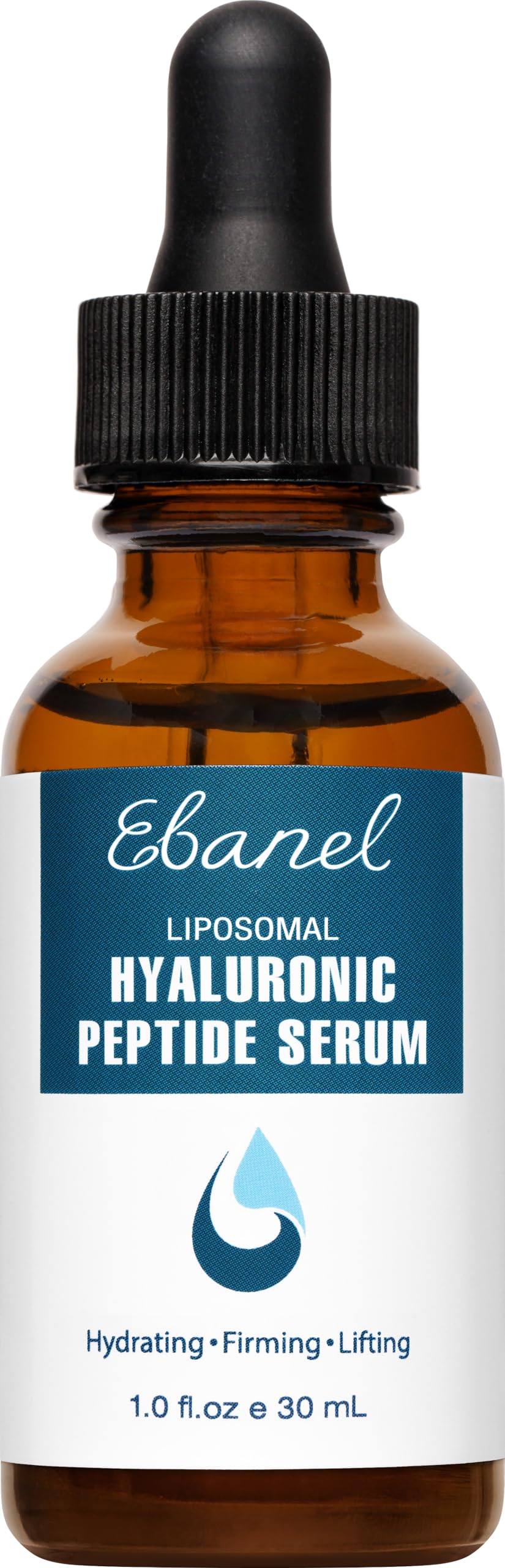 Ebanel Hyaluronic Acid Serum with Peptides & Niacinamide – Hydrating Facial Serum for Women | Plump, Firm & Smooth Skin