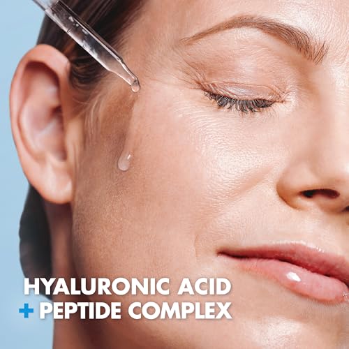 Ebanel Hyaluronic Acid Serum with Peptides & Niacinamide – Hydrating Facial Serum for Women | Plump, Firm & Smooth Skin