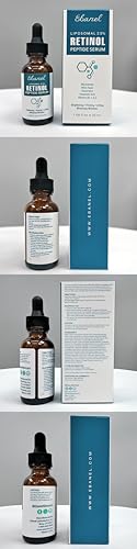 Ebanel Retinol Serum with Vitamin C, Peptides & Hyaluronic Acid | Brighten, Smooth & Refine Skin