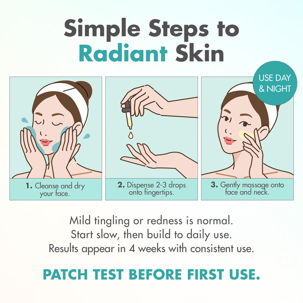 Ebanel Retinol Serum with Vitamin C, Peptides & Hyaluronic Acid | Brighten, Smooth & Refine Skin