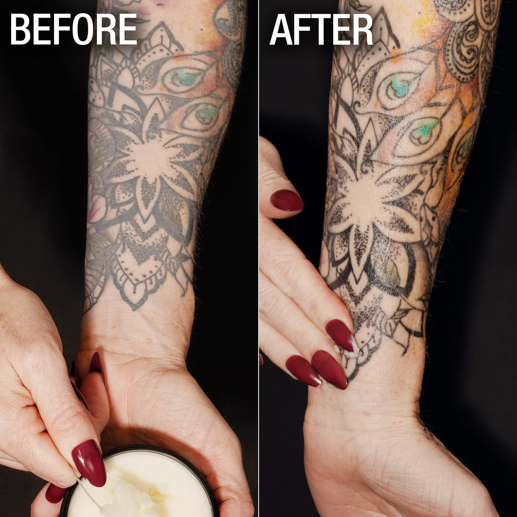 Ebanel Tattoo Balm 6oz – Premium All-Stage Tattoo Aftercare for Ink Brightness & Hydration