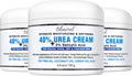 Ebanel Urea Cream 40% + 2% Salicylic Acid – Foot Cream for Dry, Cracked Skin (3-Pack)